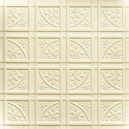 Ceilume Lafayette 2ft x 2ft Sand Ceiling Tile V3-LAF-22SAO